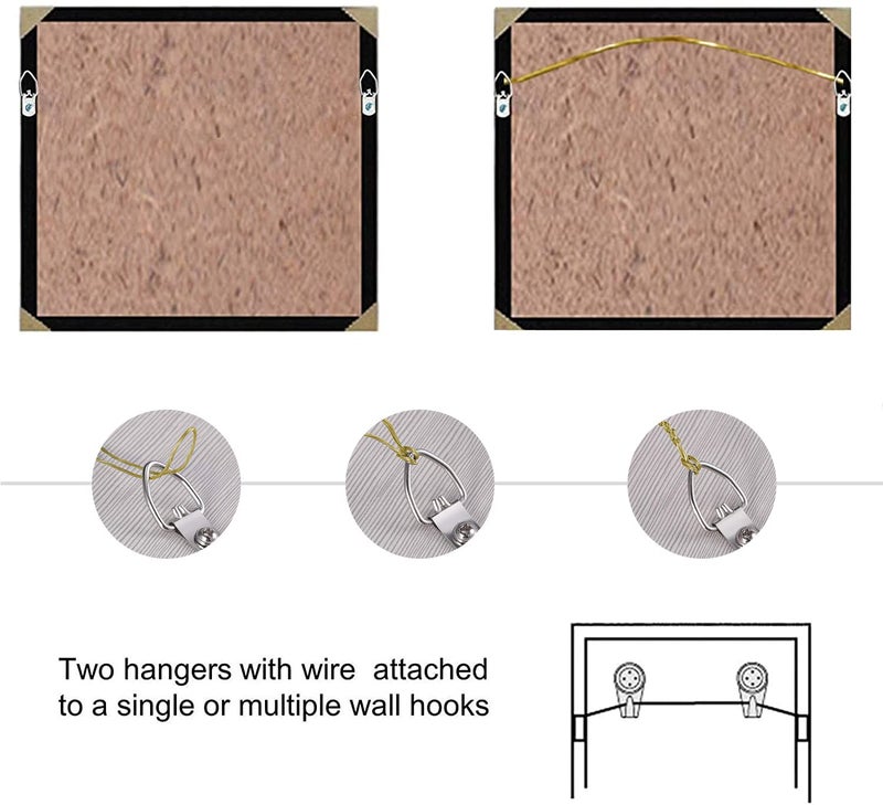 ECKJ Picture Hanging Brass Wire Bare Copper Wire 100-feet 7 Strands of Solid Copper Wire Braided Gold 30.5m - Image 5